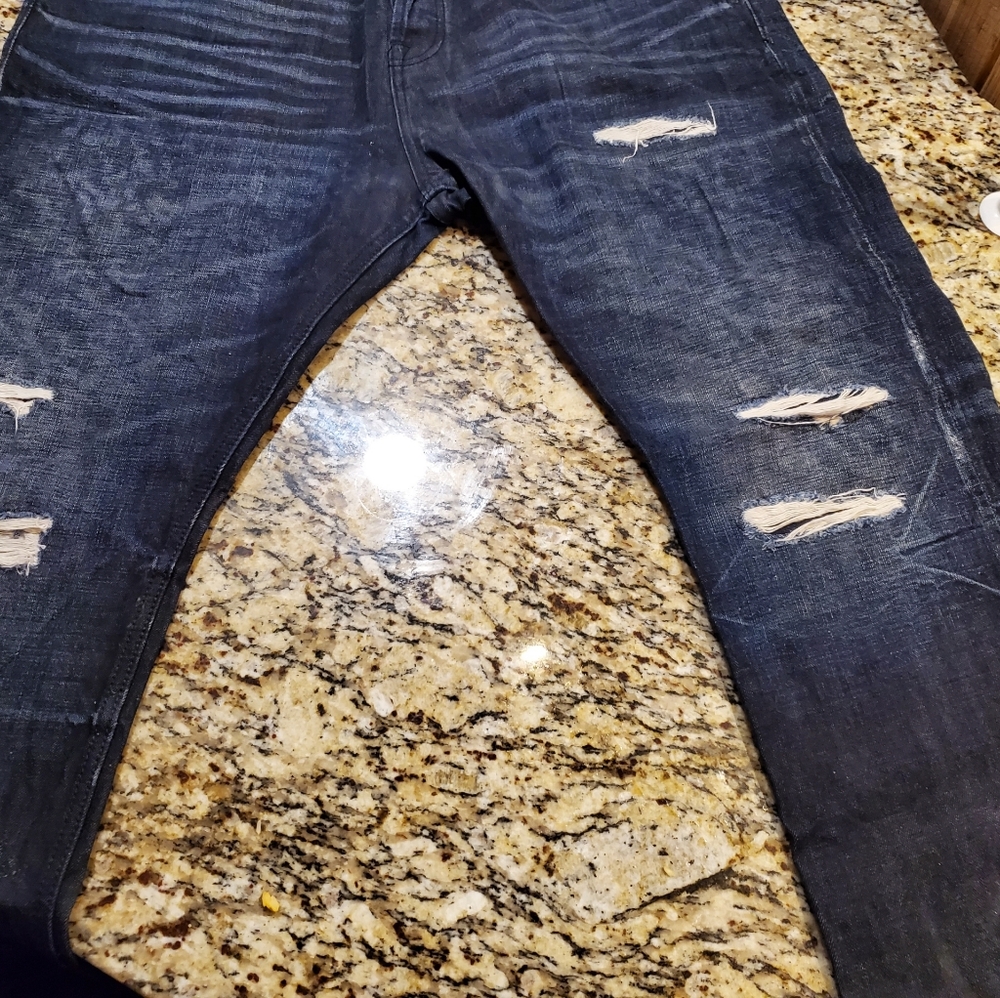 Distressed Jeans